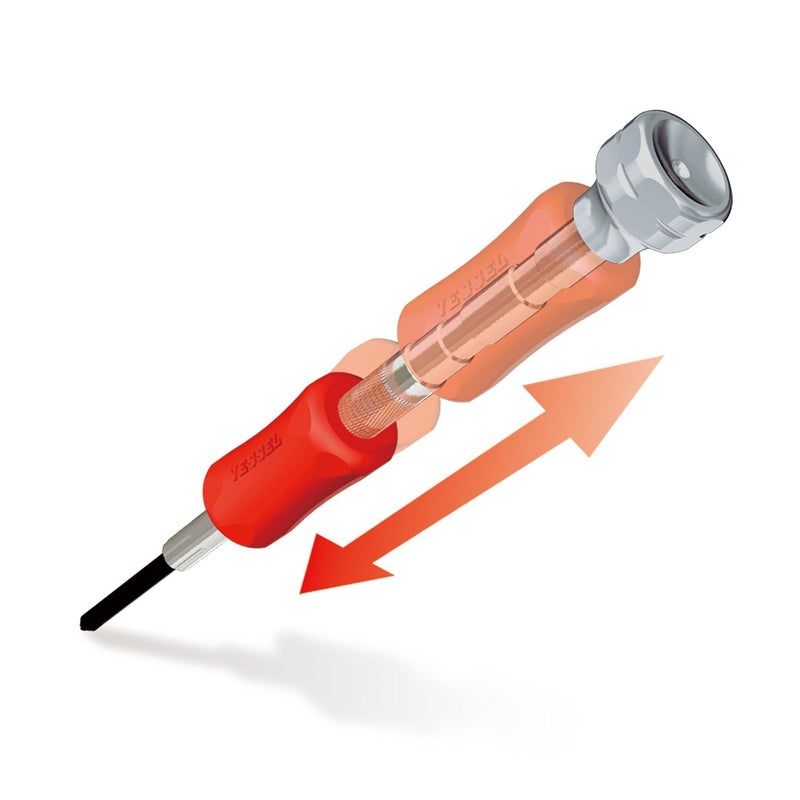 VESSEL Precision screwdriver set TD-56 / -0.9, -1.2, -1.8, -2.3, +00, +0 - Image 4